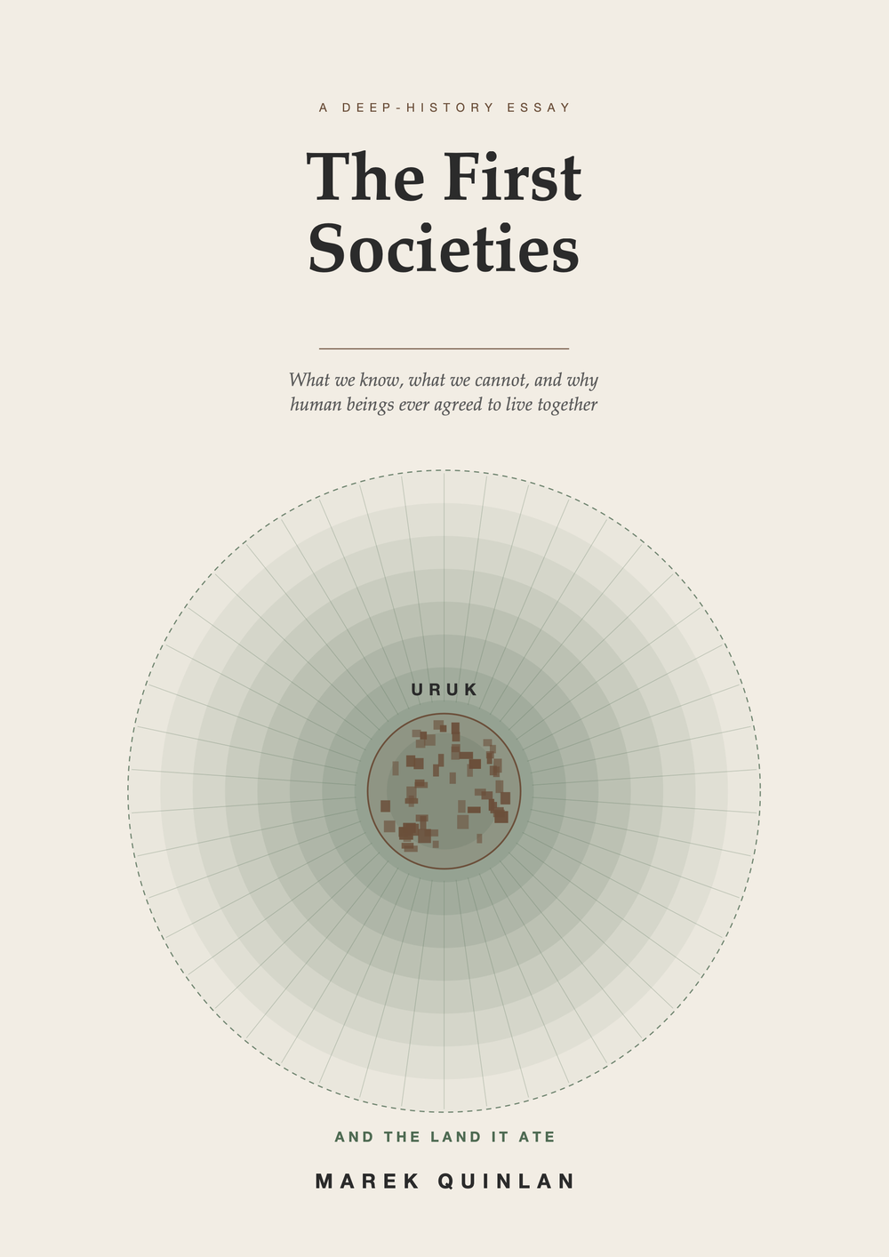 Cover of The First Societies by Marek Quinlan