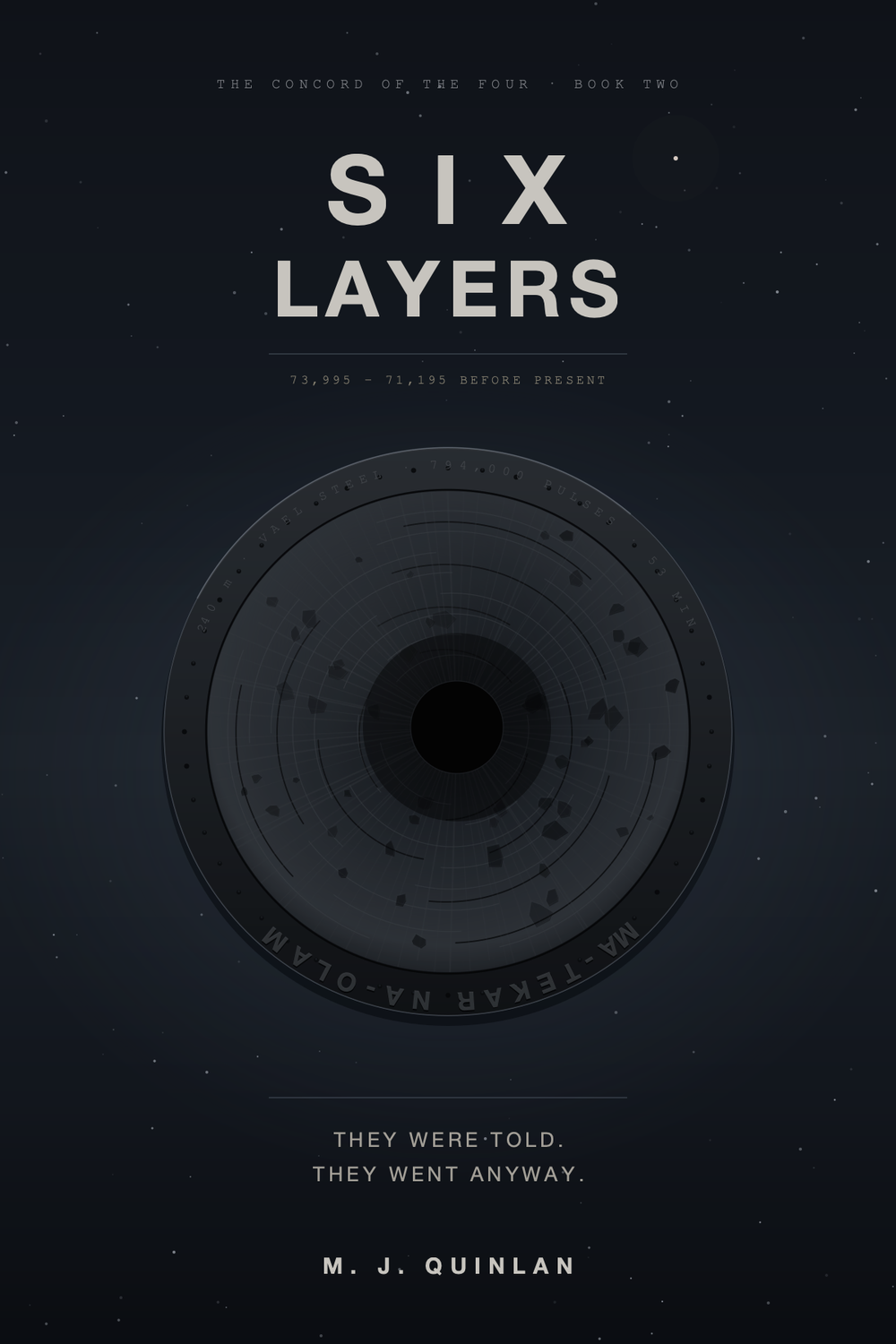 Cover of Six Layers by M. J. Quinlan
