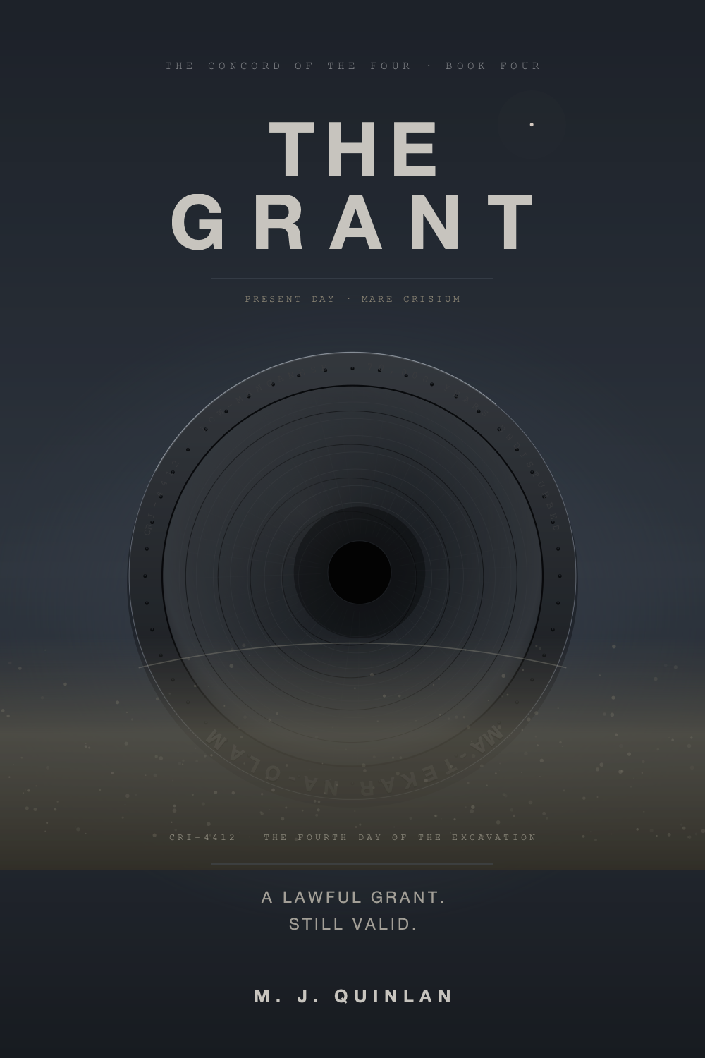 Cover of The Grant by M. J. Quinlan